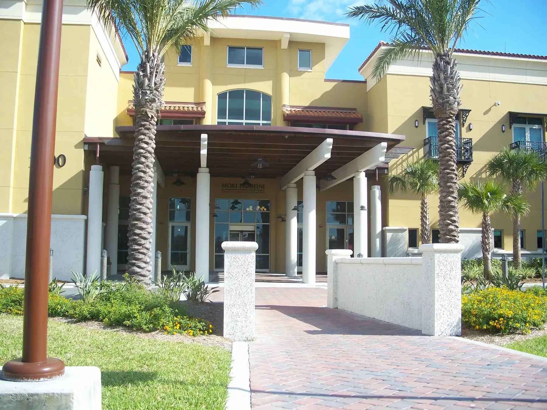 The entrance to the Southeast Museum of Photography on the Daytona State College campus, where admission is free.