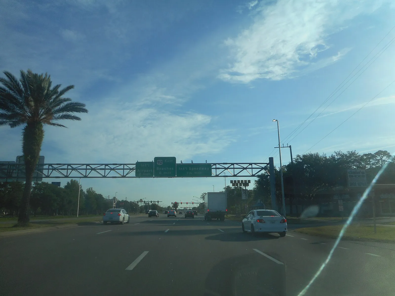 Eastbound International Speedway Boulevard (U.S. 92) in Daytona Beach, where several new food businesses opened this summer.