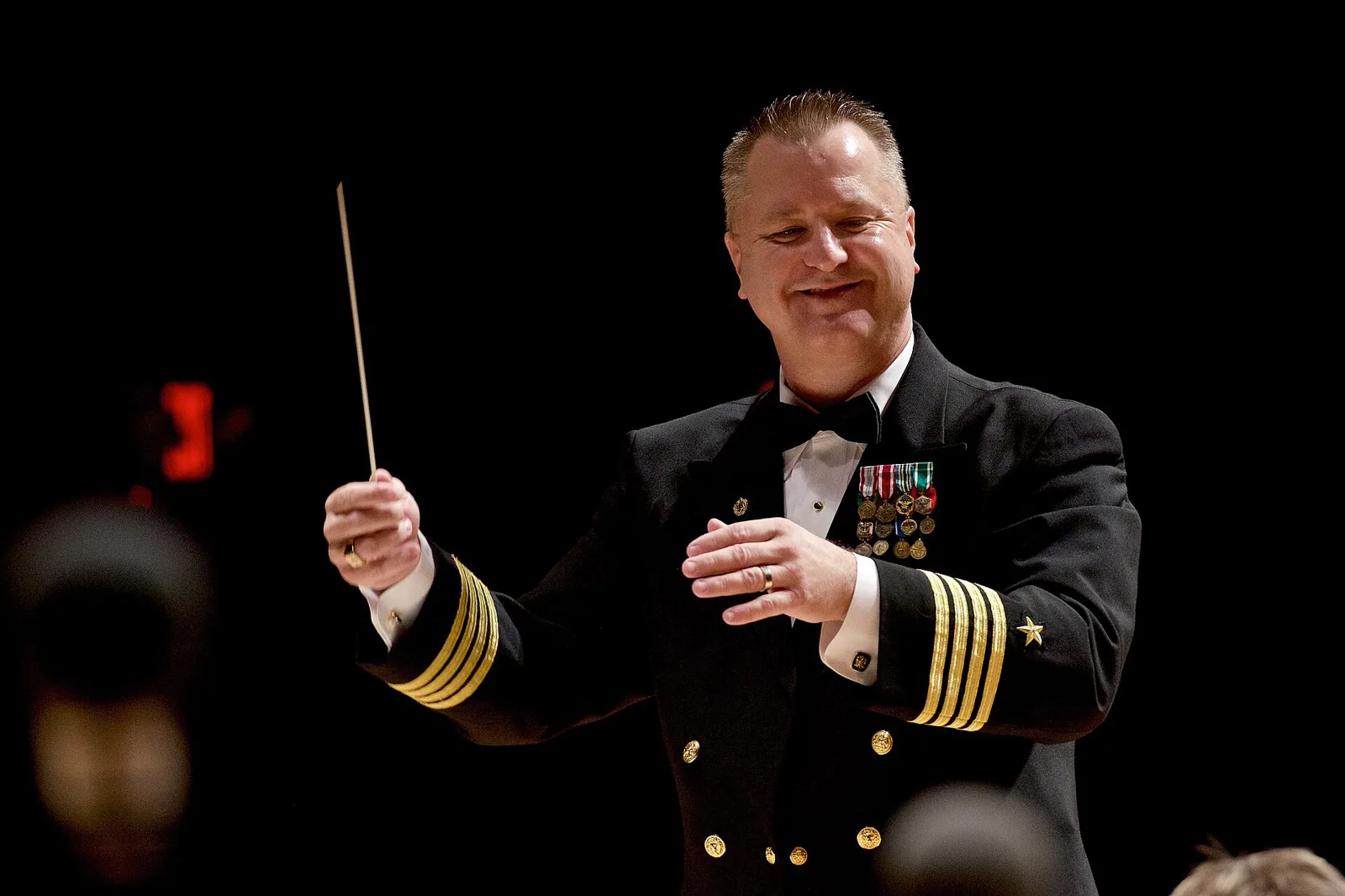 A concert on the stage of the Peabody Auditorium in Daytona Beach, where the Volusia Civic Ballet dances The Nutcracker.