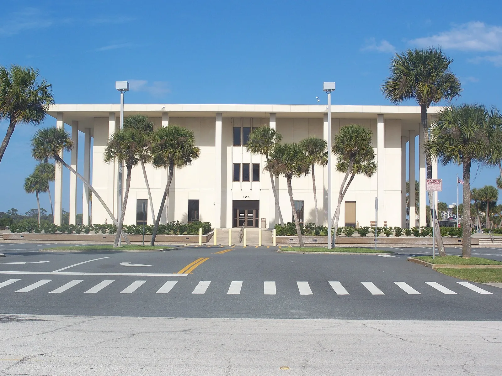 The Volusia County courthouse annex at 125 E. Orange Ave. in Daytona Beach.